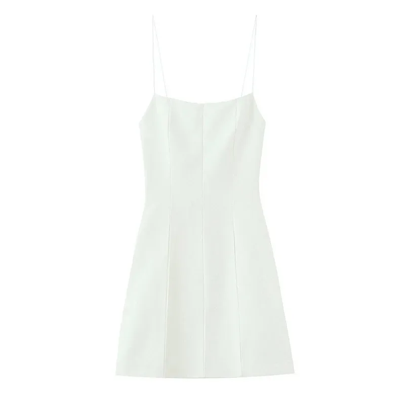 Minivestido sexy sin espalda con lazo para mujer, moda de verano 2025, para fiesta en la playa, vacaciones, ropa de noche elegante con cita