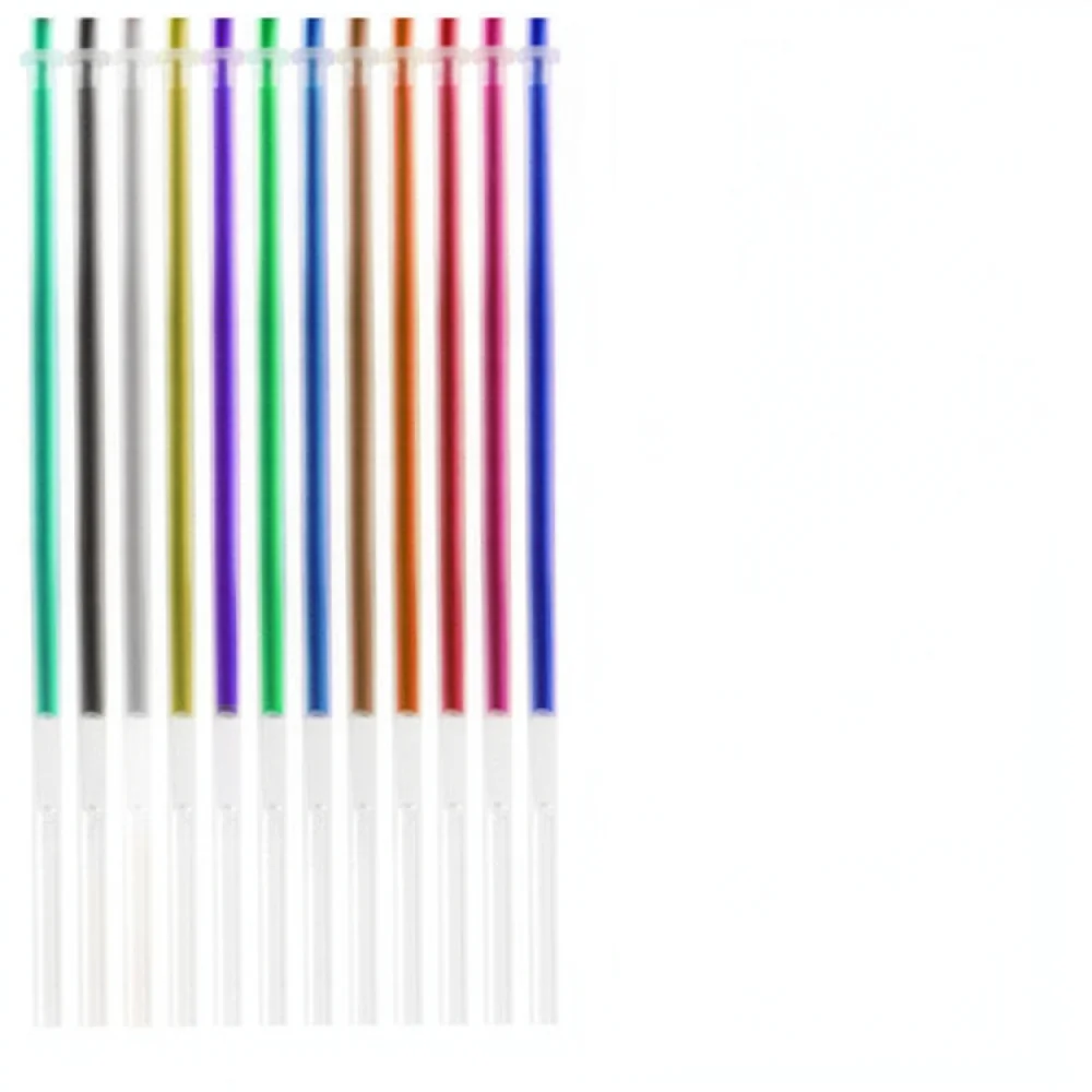 Painting Writing Refills For Sc Gel Pens Glitter Neon Metallic Pastel Art Stationery Drawing School Office Supplies