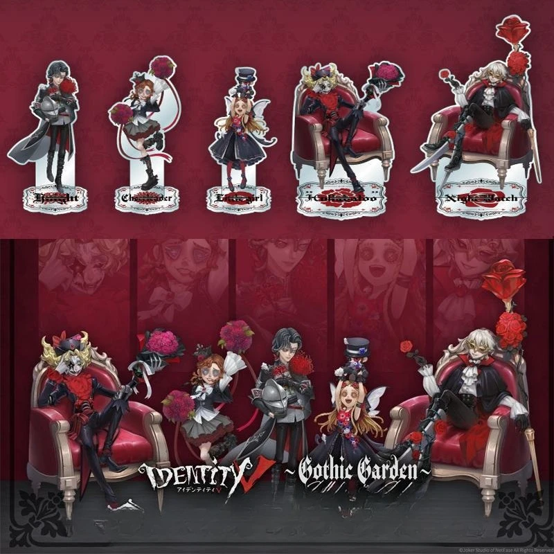 Anime Intercolor Role Playing Game Identity V Acrylic Character Stand Brooch Cosplay Anime Figure Model Desk Decor Jewelry Gifts