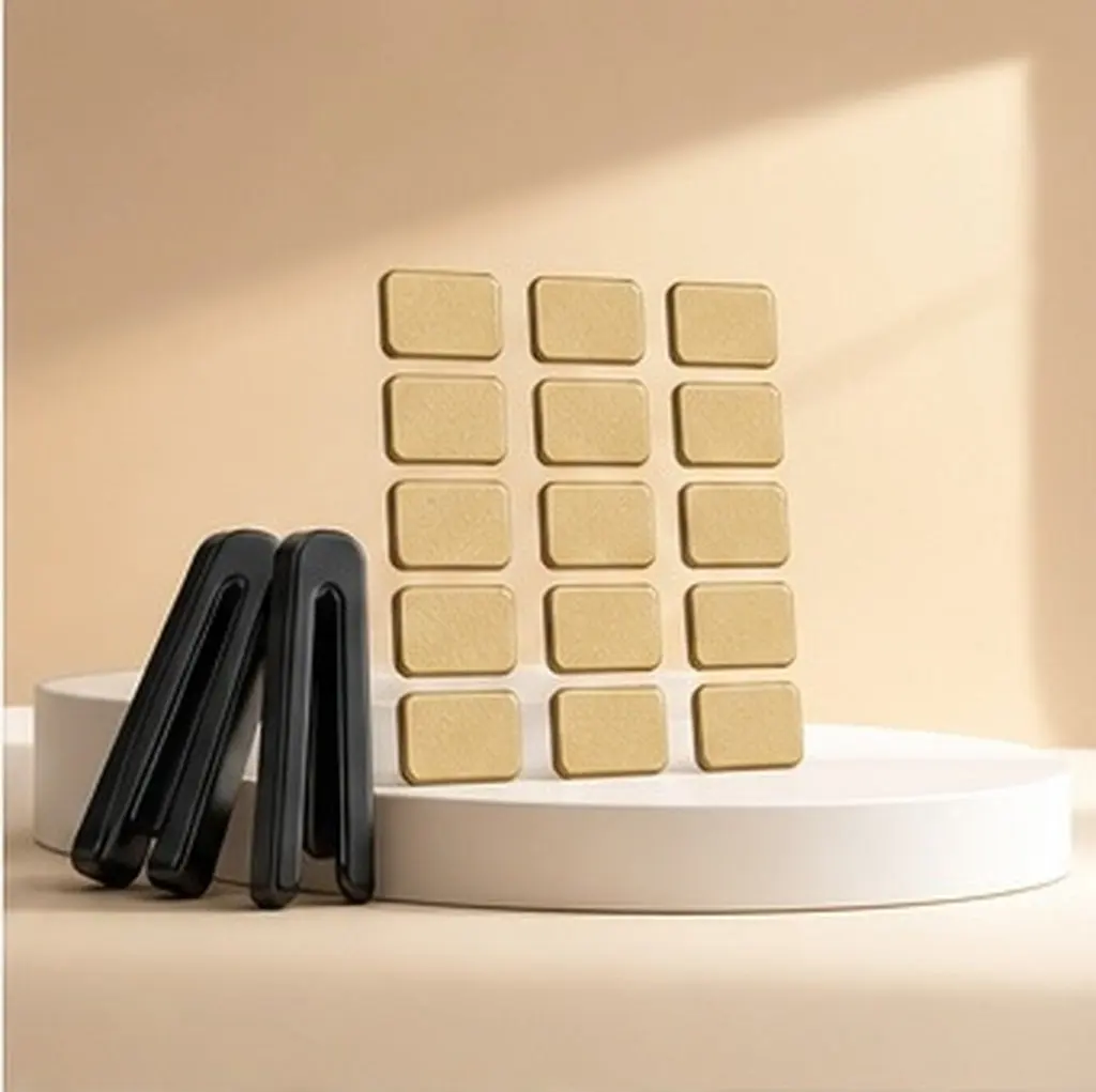 6Sets Ceiling Fan Balancing Kit Fan Balance Clips Self Adhesive Weights Metal Epoxy Resin Reduce Wobble Balance Weight