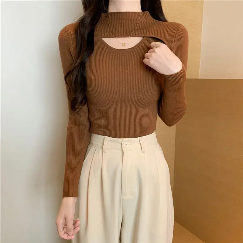 Cashmere Elegant Women Sweater Oversized Knitted Basic Pullovers O Neck Loose Soft Female Knitwear Jumper