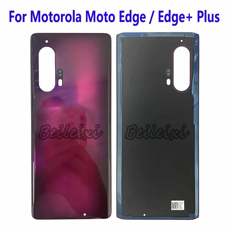 For Motorola Moto Edge+ Edge Plus XT2063-2 XT2061-3 XT2063-3 XT2063-2 Battery Back Cover Rear Housing Door Glass Case Cover