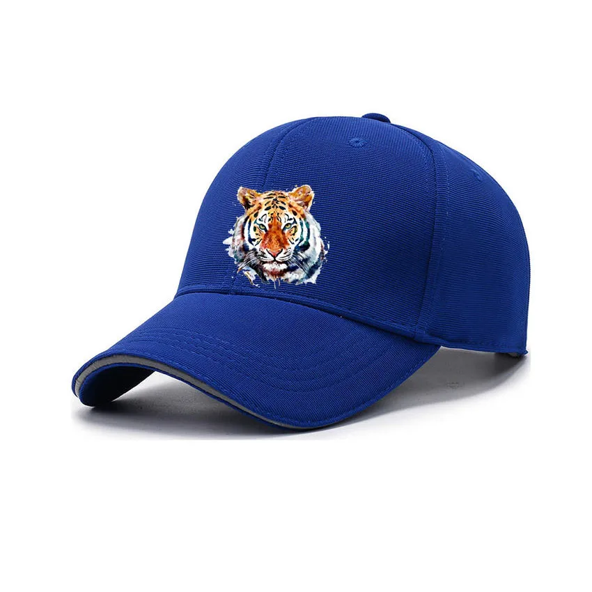 

Tiger Animal Print Unisex Cotton Baseball Caps Hat High Quality Outdoor Hip Hop Hat Dad Cap For Man Women Add Your Design