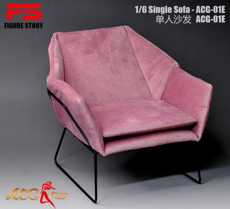 

Scene accessories 1/6 scale male female sofa chair model fit 12'' action figure