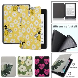 kindle case Oasis 2 (7inth) flip cover anti drop Kindle case paperwhite4th Silicone soft shell  funda 2021 11th  8th generation