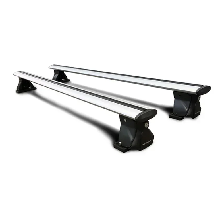 Direct Factory Roof Bars Adjustable Aluminum Car Roof Cross Bar For Open Rails Lockable Removable Roof Rack customcustom