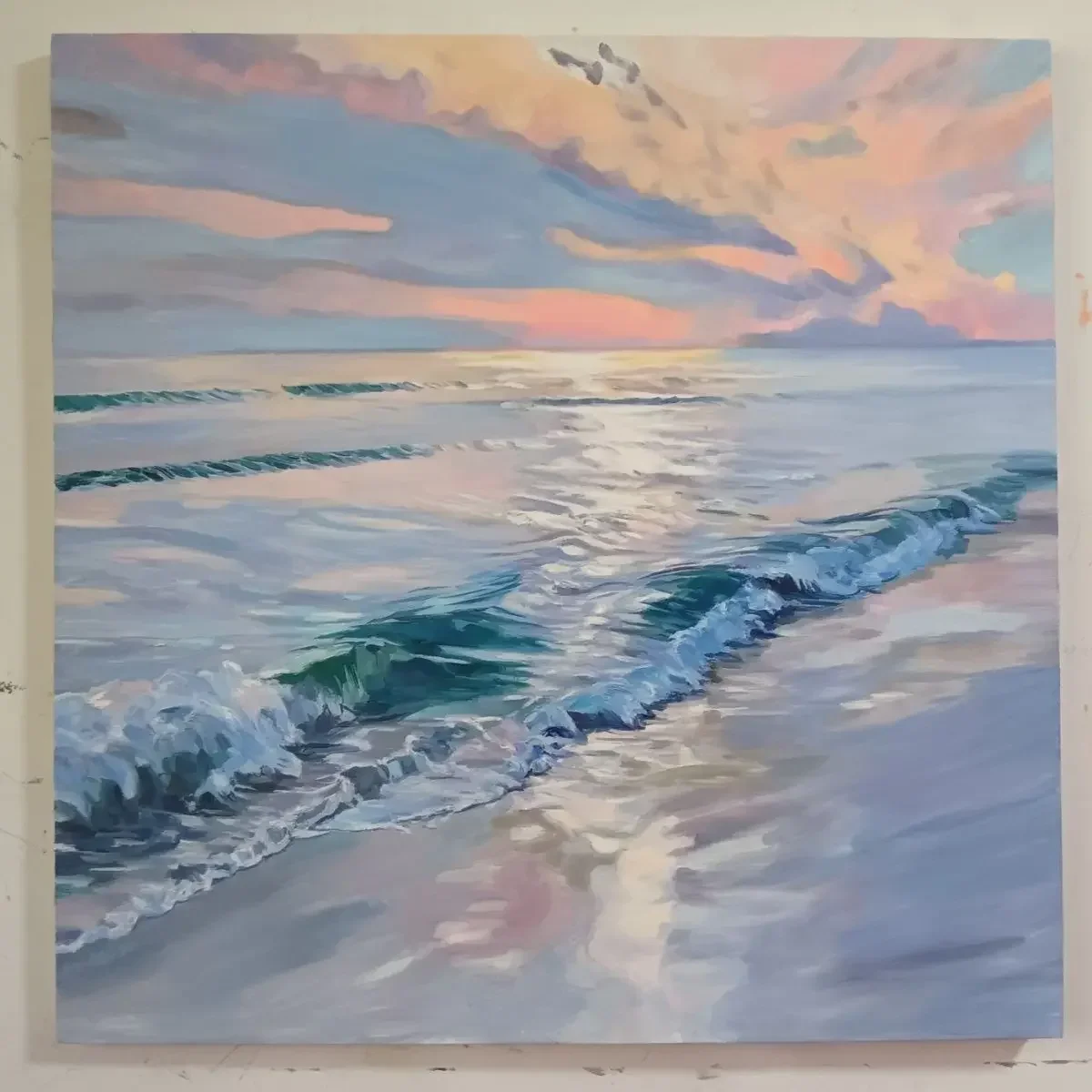 Pure hand-painted oil on canvas 