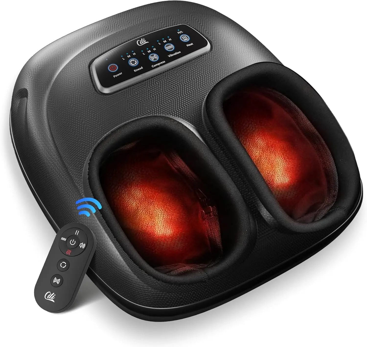 

Heated Shiatsu Foot Massager for Pain Relief, Remote Control, Size 13, Ideal Gift