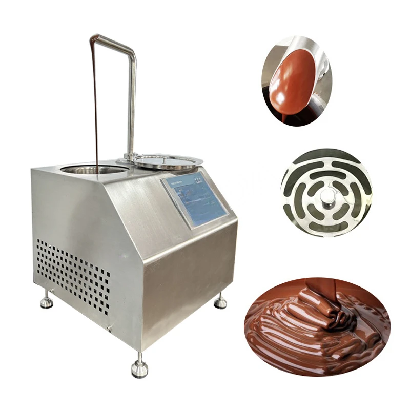 FOR 110V 220V Automatic Chocolate Machinery Small Chocolate Tempering Machine for Sale Chocolate Dispenser