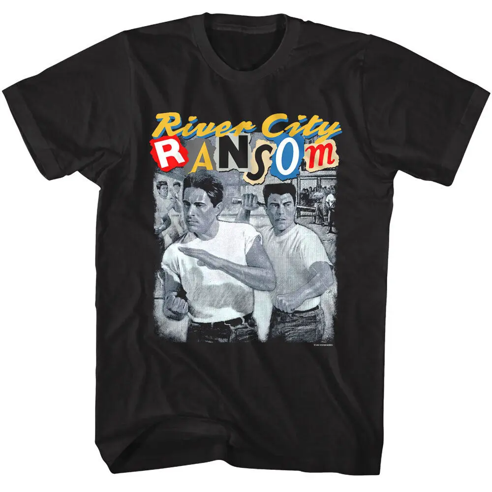 

River City Ransom Arcade Game Cover Men's T Shirt Technos Japan