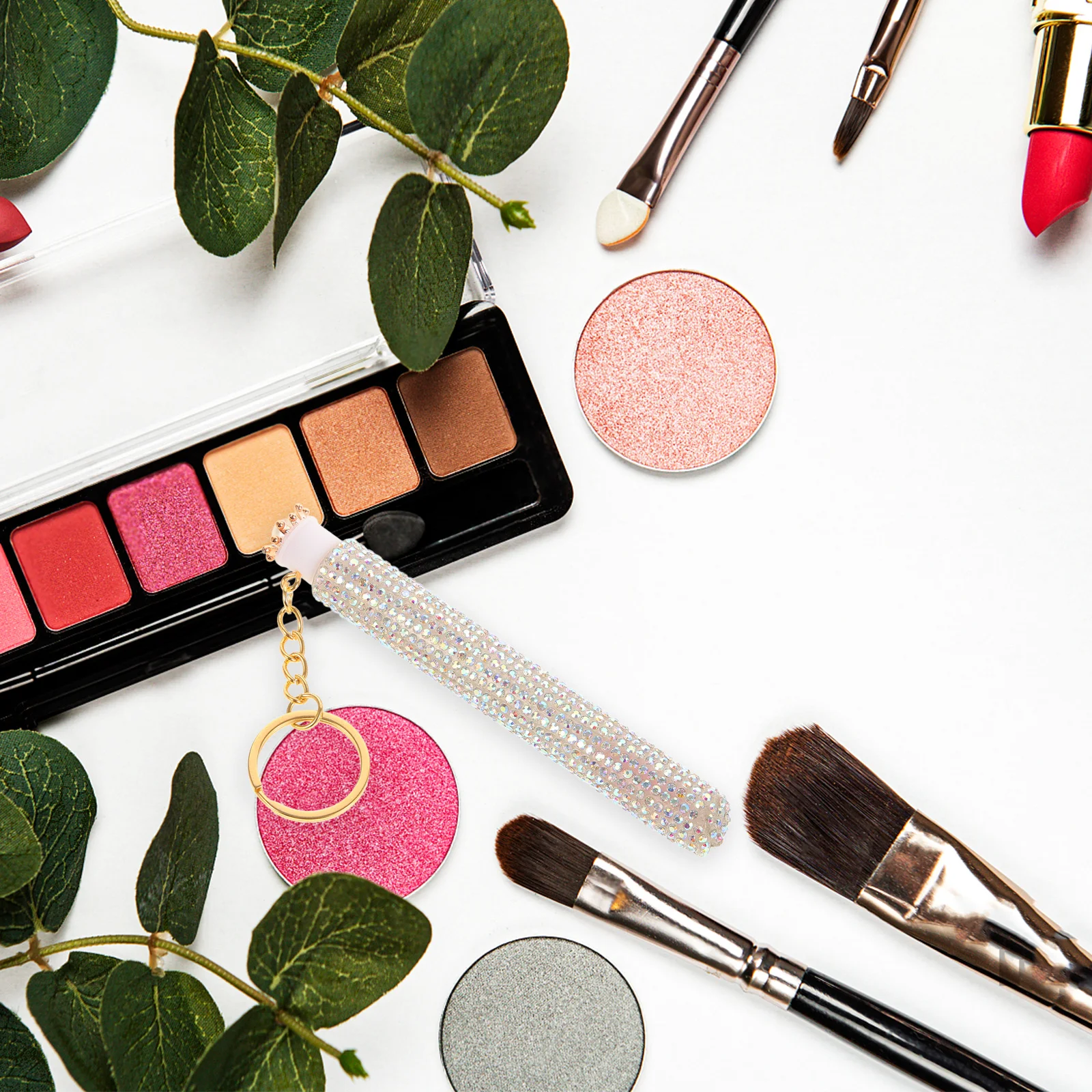 أنبوب التعبئة والتغليف رمش فرشاة الحاجب مشط عصا الماسكارا لتمديد لاش ماكياج أداة المحمولة فرش ماكياج العين #5