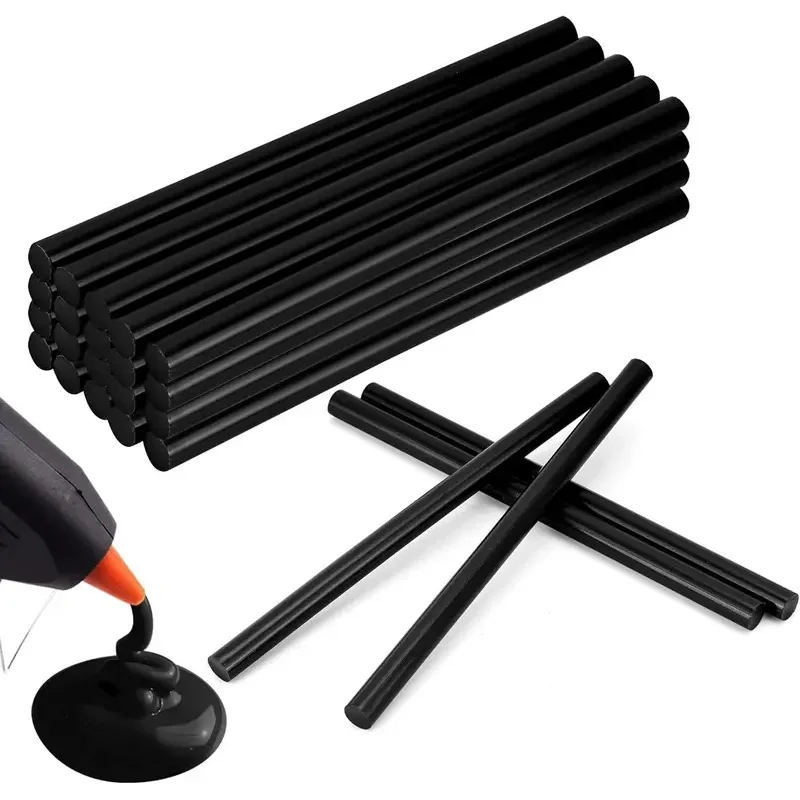 Hot Melt Glue Sticks Black Hot Glue Sticks Dent Repair Tool EVA Colored Hot Melt Adhesive for Car DIY Art Craft General Repairs