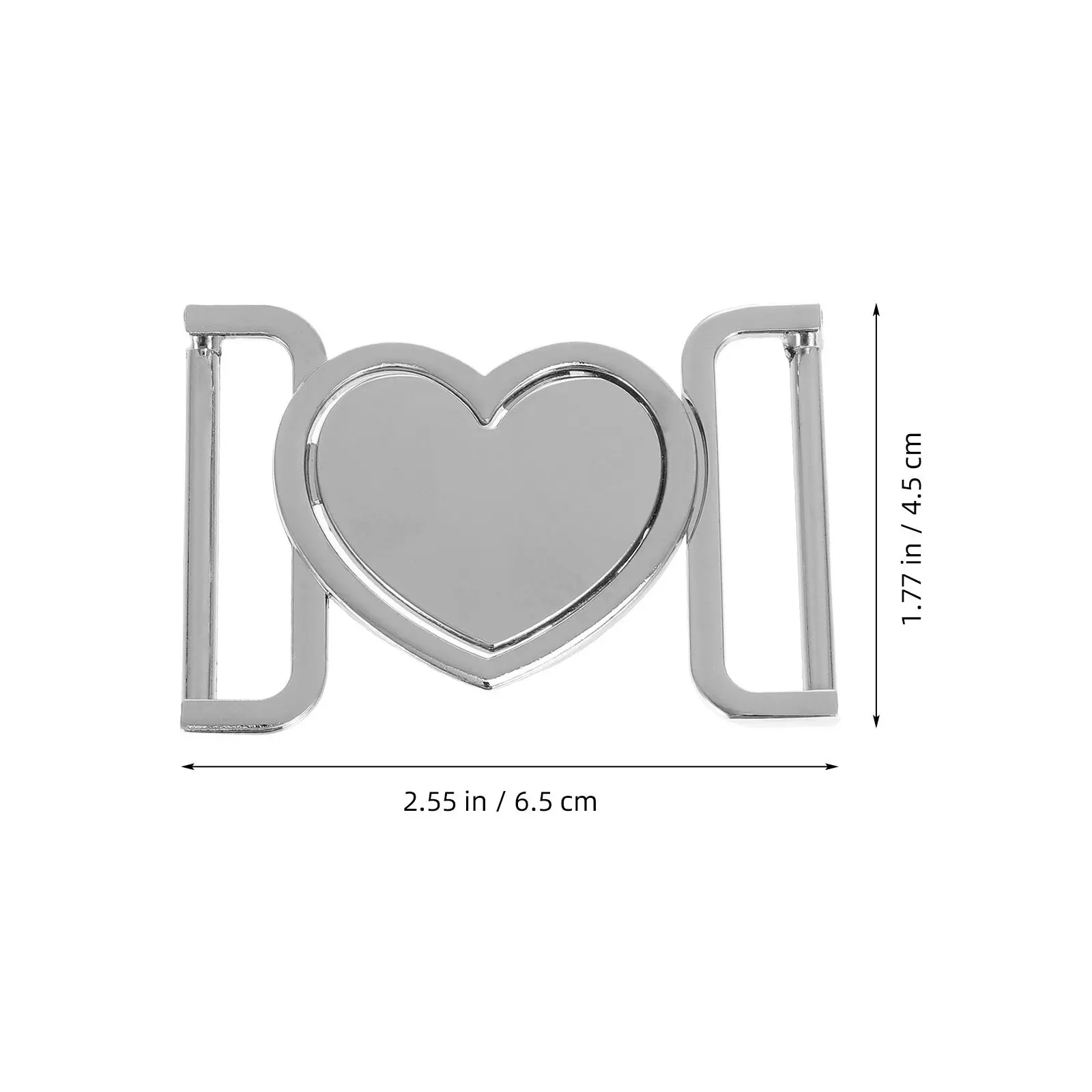 3Pcs Metal Waist Belt Buckles Zinc Alloy Decorative Buckle Buttons Connector for Coat Windbreaker Down Jacket DIY Clothing