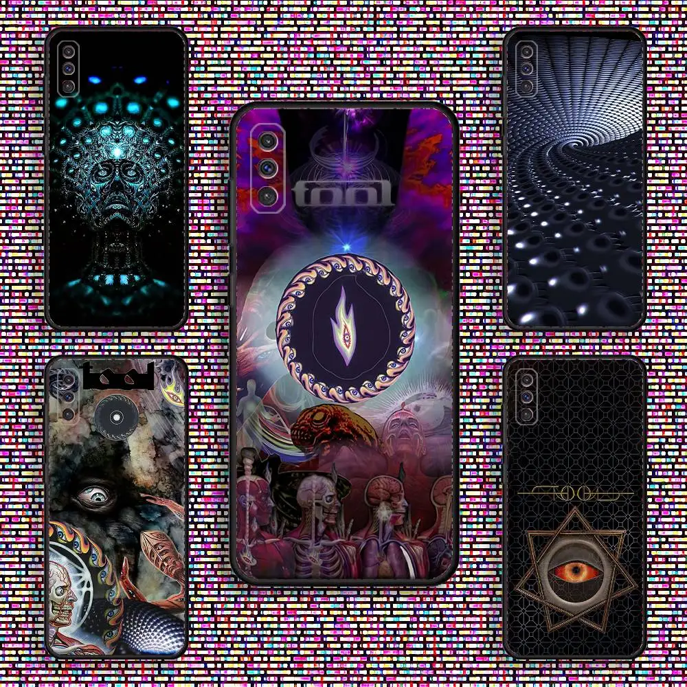 

Band T-Tool Lateralus Phone Case For Samsung S 25,24,23,22,30,21,10,9,Ultra,Plus,Lite,FE,4,5 G Black Soft Case