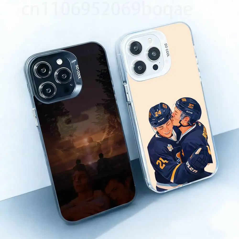 

Heated Rivalry S-Shane Hollander I-Ilya Rozanov Hard Phone Case for IPhone 17 16 15 14 13 12 11 Pro Max Plus16E X XR XS Max