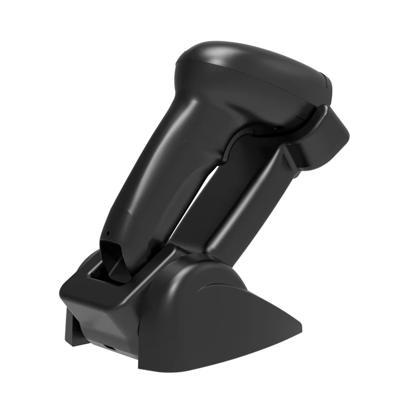 W43 2D Wireless 2.4G WIFI Desktop USB Barcode Scanner Machine Handheld Charging Base Bracket for Logistics Stock QR Code