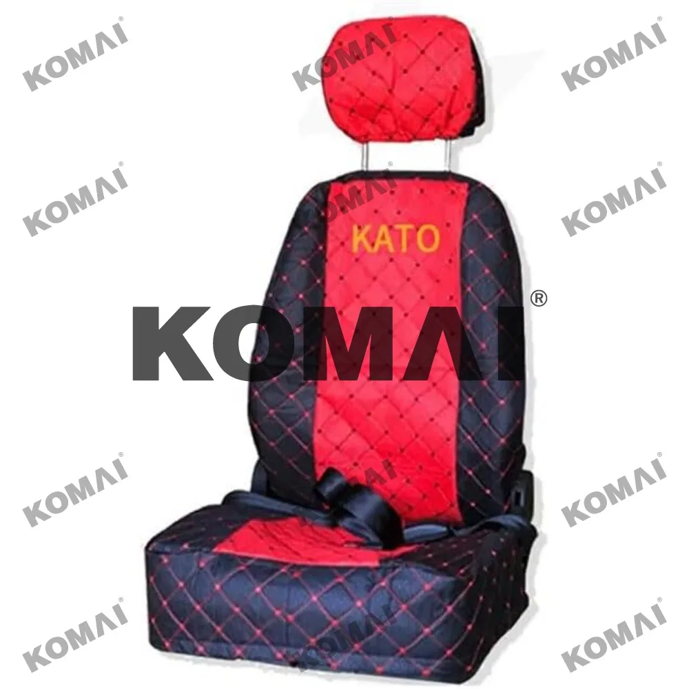 XOJOX Совместим с CAT E307 312 315 320 330 336D B C Чехол на сиденье кабины Подушка Экскаватор (A2)