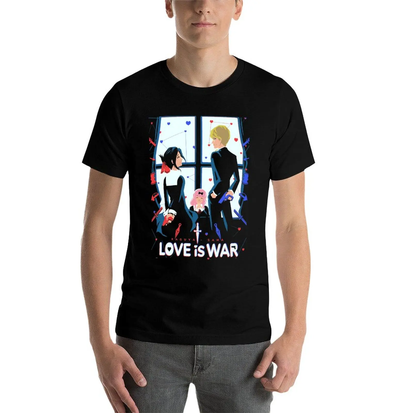 

Kaguya-sama T-Shirt anime tshirt man t shirt graphic t shirt man designer T-Shirt