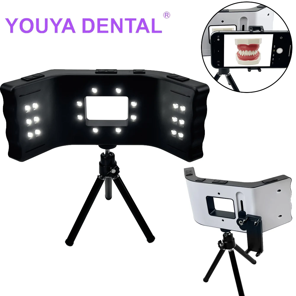 Dental Photography Light LED Flash Lamp Dentistry Oral Filling Light Brightness Adjustment Dentist Treatment Photo Equipment