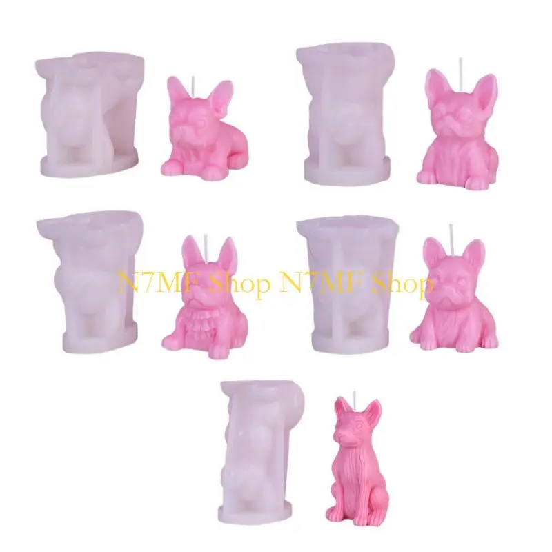 

N7MF Silicone Moulds Soap Mold French Wax Mould Hand-Making Mold