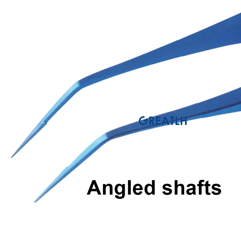 Titanium Alloy Tying Forceps Clamp Eyelid Forceps Ophthalmic Eye Instrument Autoclavable