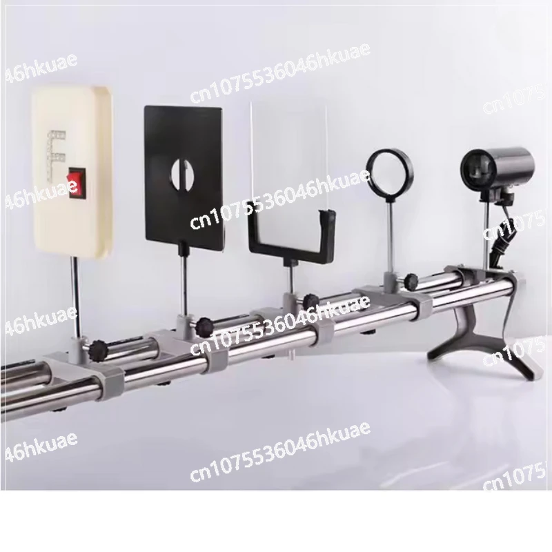 

Physic Kit Optical Experiment kit Triangular Prism Convex Lens Concave Mirror Dial Three Line Semiconductor Laser Light Source