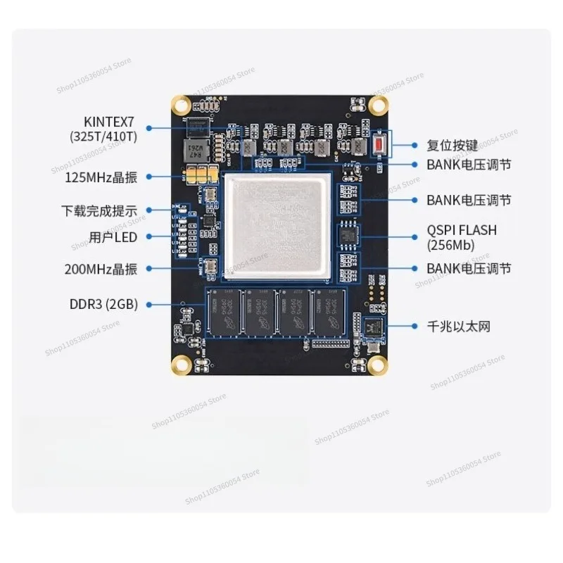 For Development Board  K7 Kintex7 K7325T K7410T PCIE XC7K325T