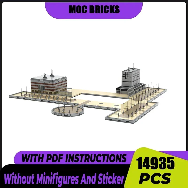 

Star Movie Moc Building Blocks Diner Model Technology Famous Scenes Bricks DIY Assembly Construction Toy Holiday Gift