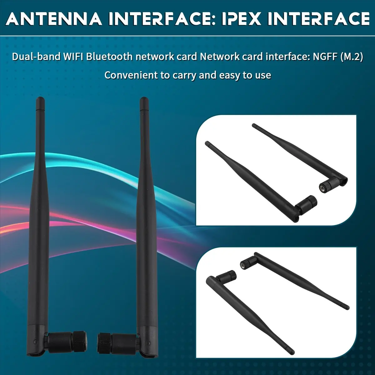 

Беспроводная сетевая карта A73T Wireless-AC8265 с двумя режимами работы, двухдиапазонный Wi-Fi и Bluetooth для Jetson Nano