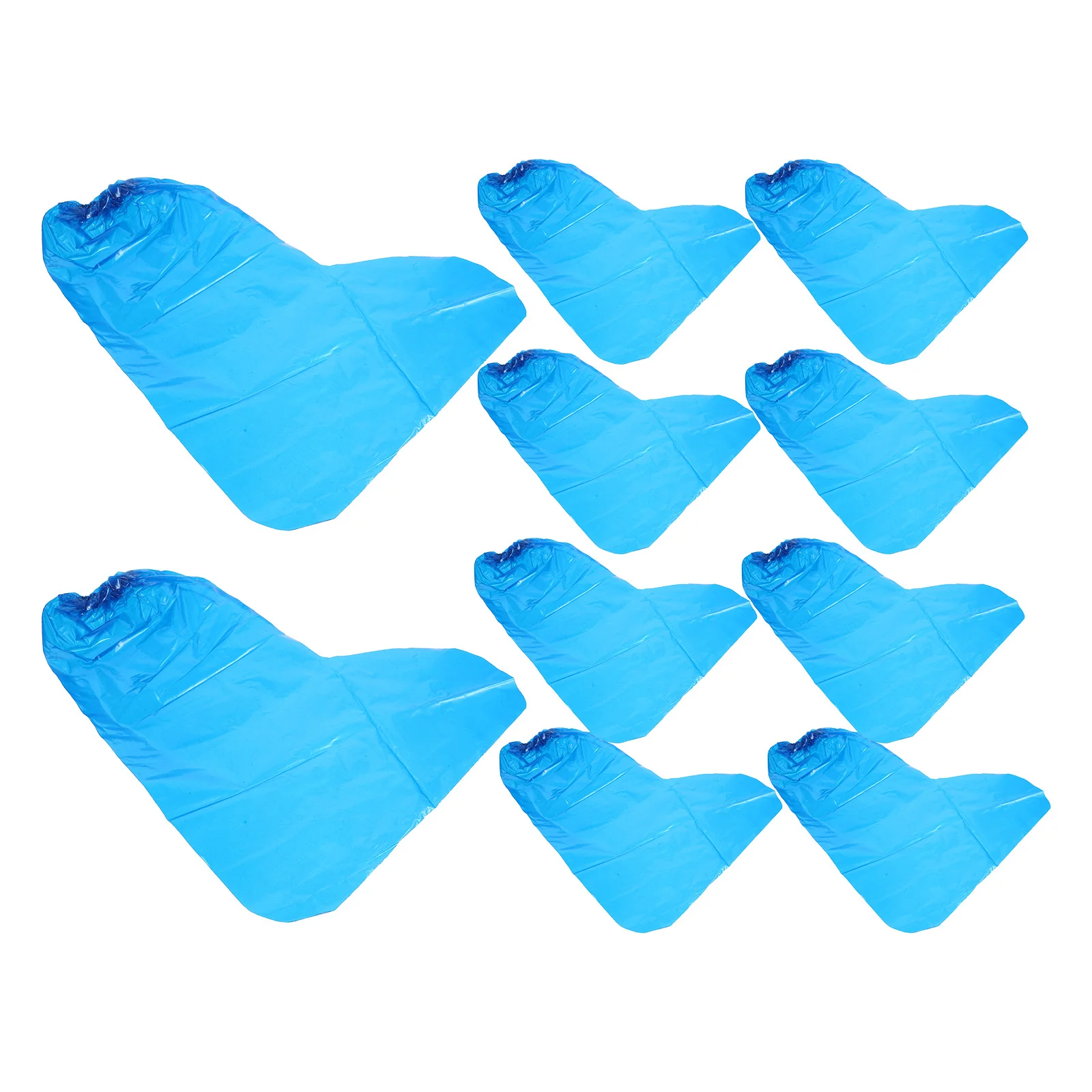 

10pcs Rain Shoe Covers Overshoe Booties Sneaker Covers Waterproof Non Slip Shoe Protectors Reusable For Women Men Comfortable