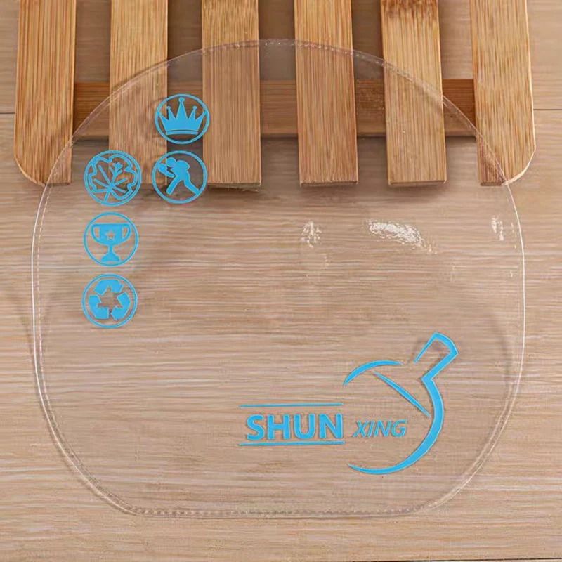 5Pcs 16cm Clear Rubber Protective Film for Table Tennis Rubber Protector