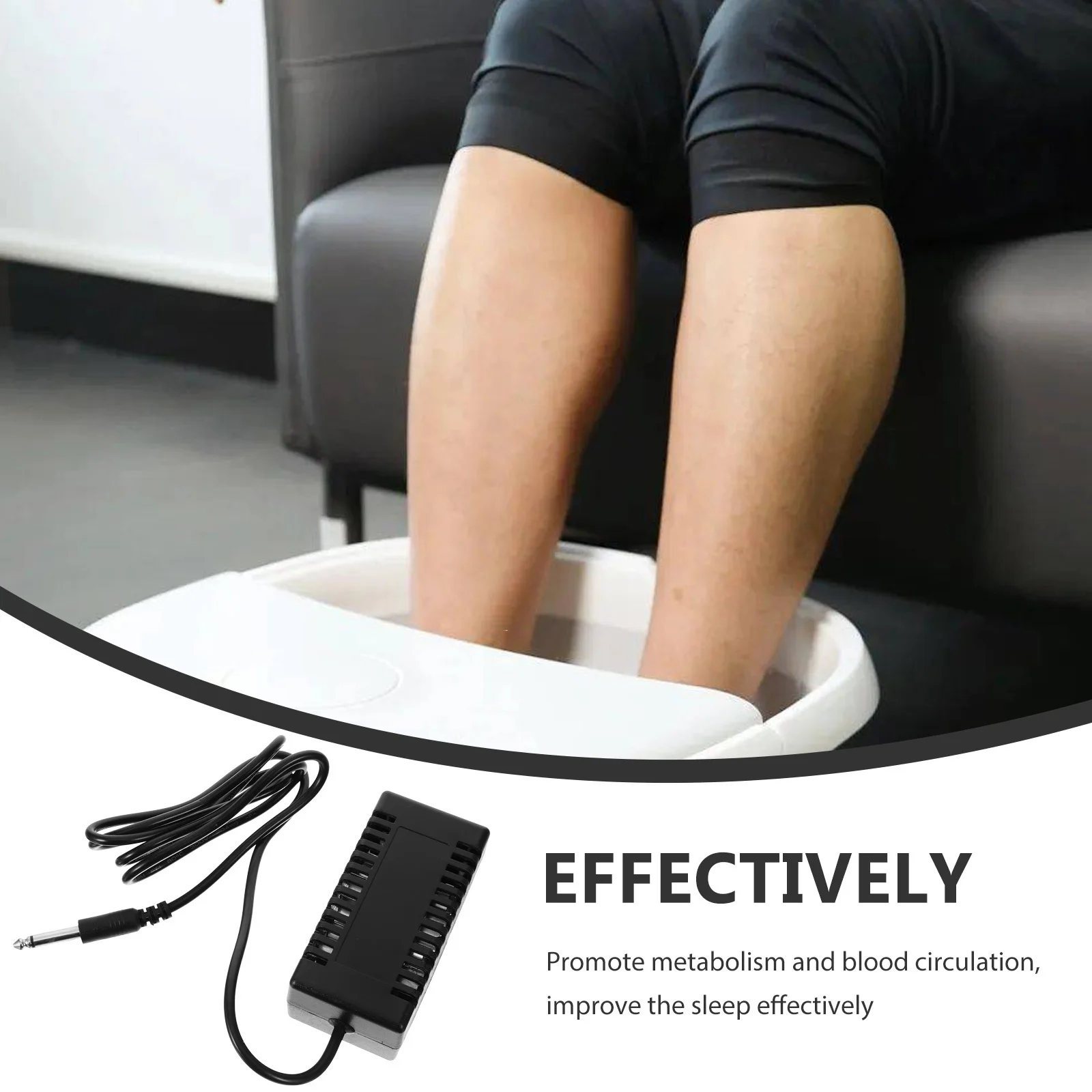 

Foot Bath Accessories Ion Head for Home Kids Girls Spa Universal ABS Safe Reliable Promote Metabolism Blood Circulation