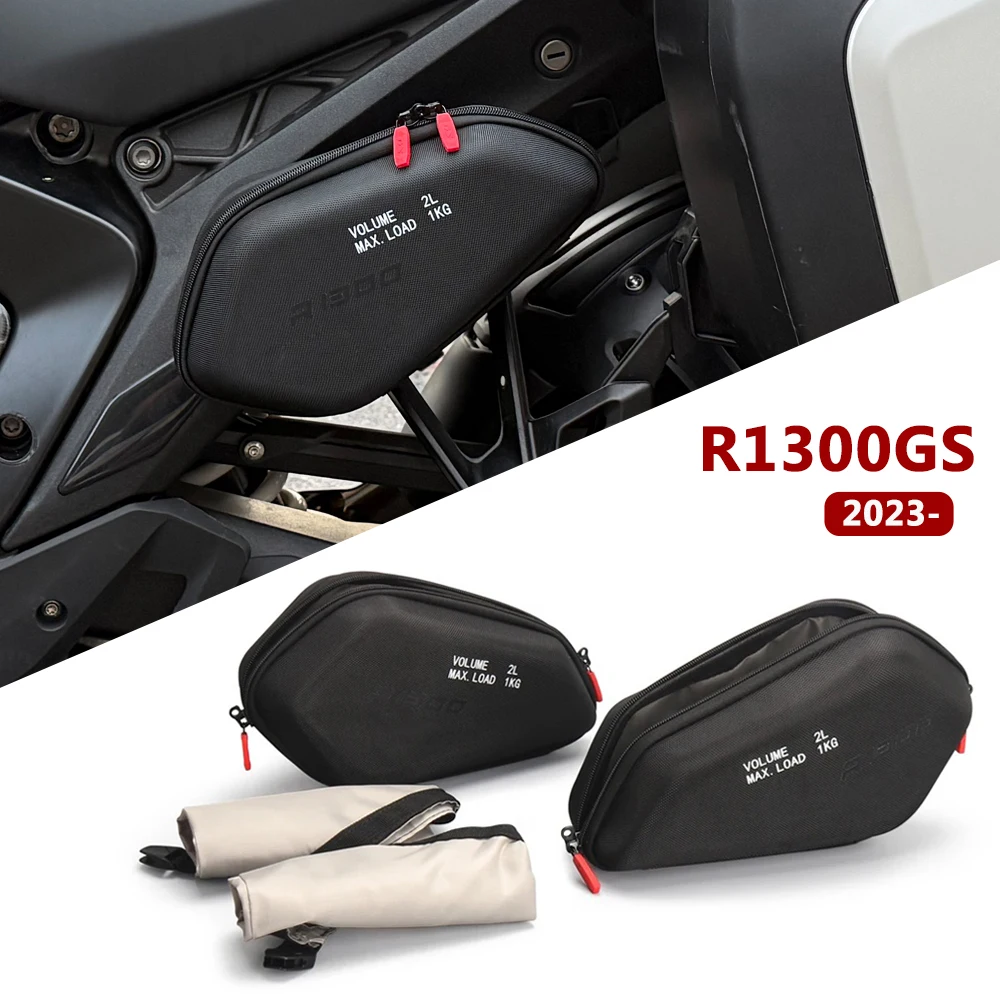 

Motorcycle Accessorie For BMW R 1300 GS R 1300 GS ADV R1300GS 2025 2024 Storage Bag Side Stand Frame Bag Waterproof Bag Tool Bag