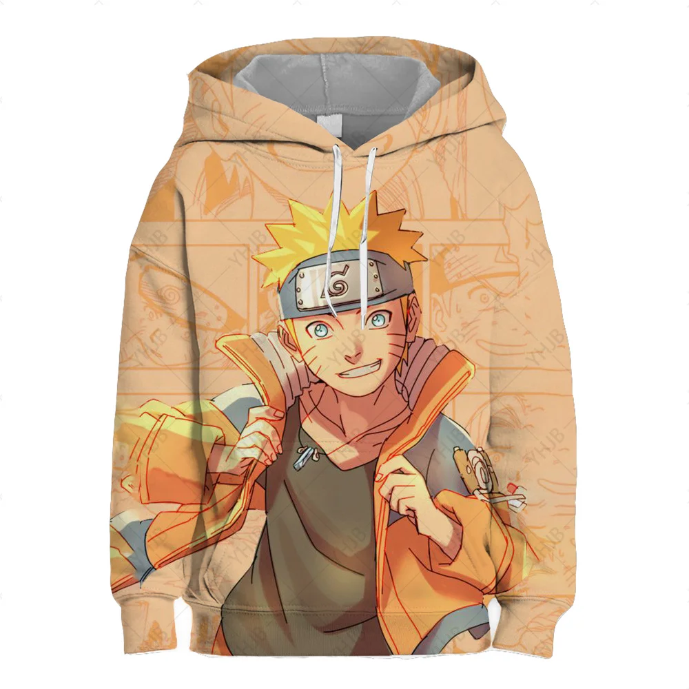 Naruto Shippuden Hoodie Pria Hoodie Akatsuki laki-laki perempuan Hoodie 3D Printing baru Pullover Kakashi Hoodie pria Sasuke pakaian pria