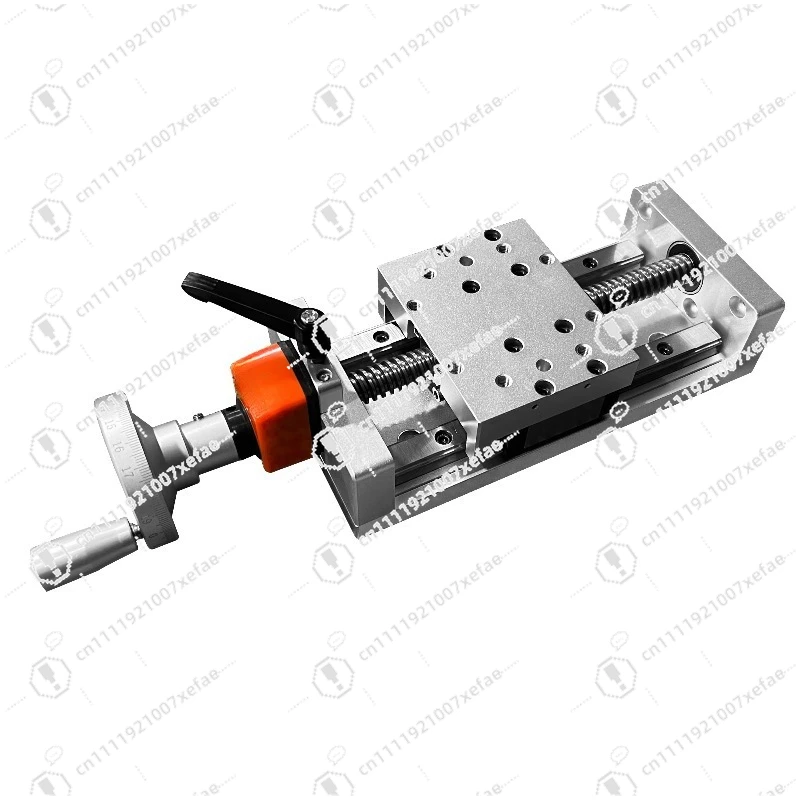 Automated Mechanical Parts High Precision ± 0.01 mm Roller Turntable Hand Crank Ball Screw Module