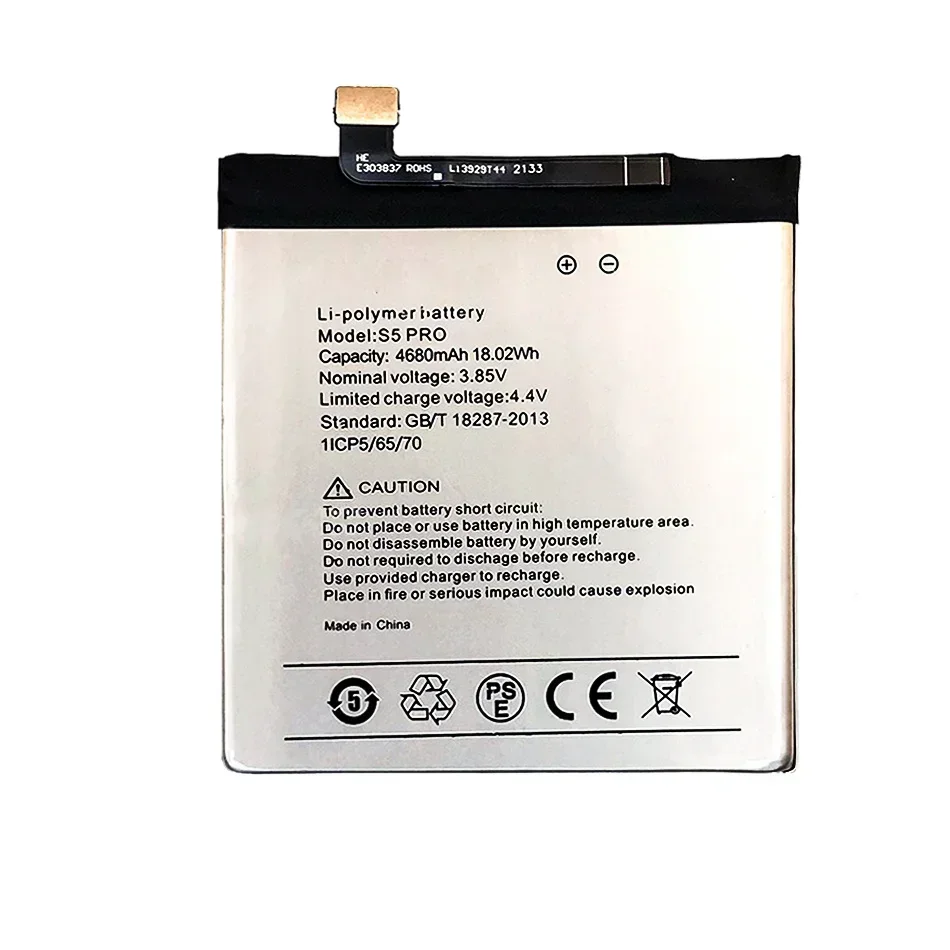 Battery S5Pro 4680mAh for UMI Umidigi S5 Pro