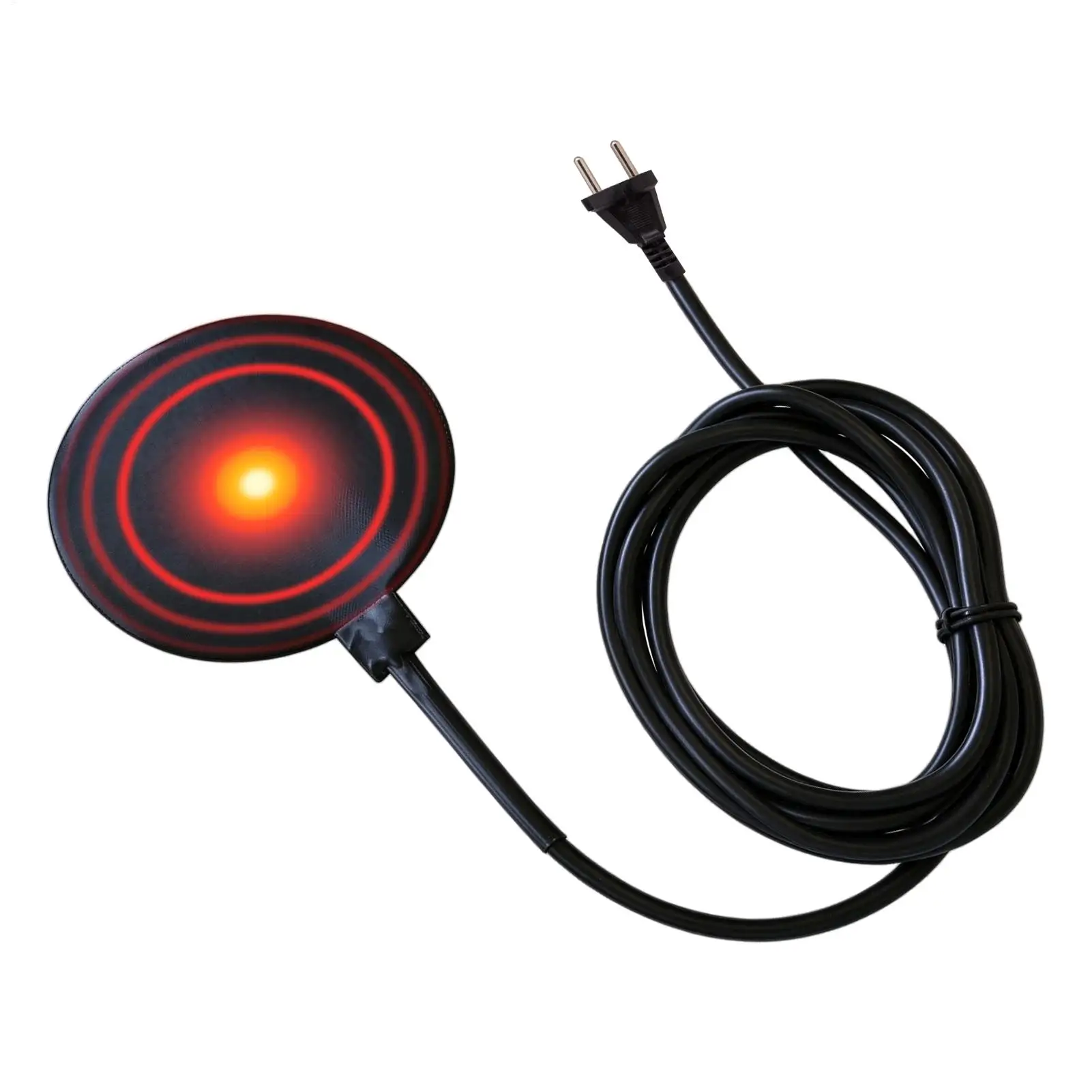 Chicken Water Heater 120V 5.9in Poultry Drinker Heating Mat Chicken Water Heater Base For Cold Weather Backyard Coops Sheds