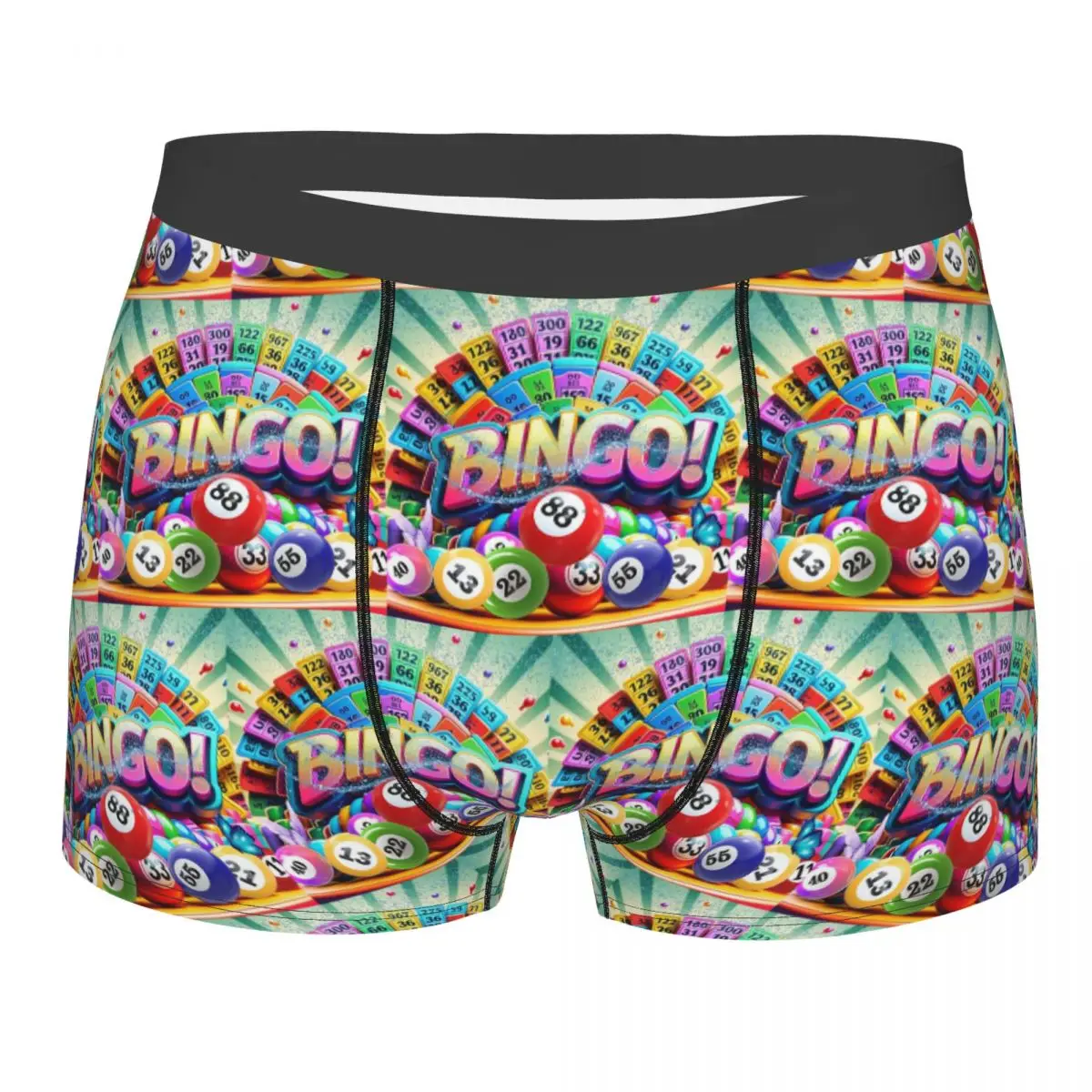 Boxer Underpants Shorts Best Play Bingo Game For Bingo Players Panties Male Ventilate Underwear for Homme Man Boyfriend Gifts