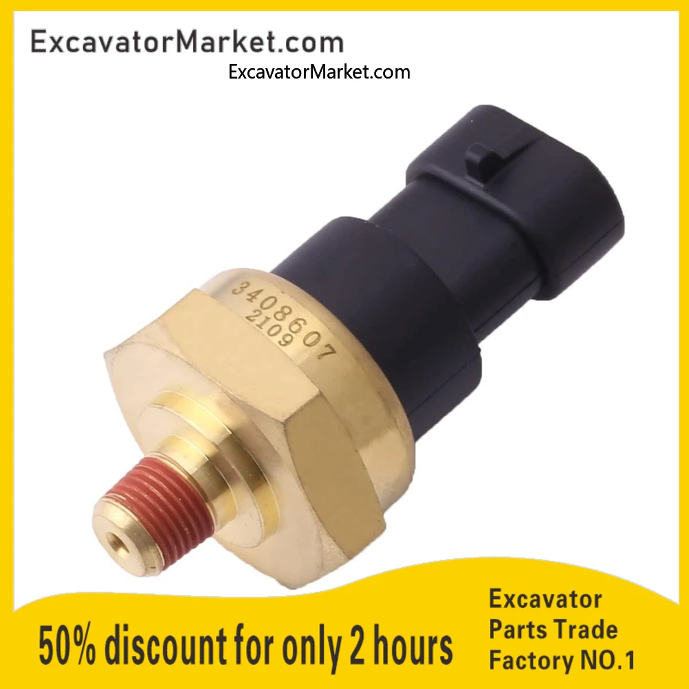 Oil Pressure Sensor Switch 2897691 6732-81-3111 3408607 for K38 Excavator Cum-mins K19 L10 N14 Engine Excavator Accessories