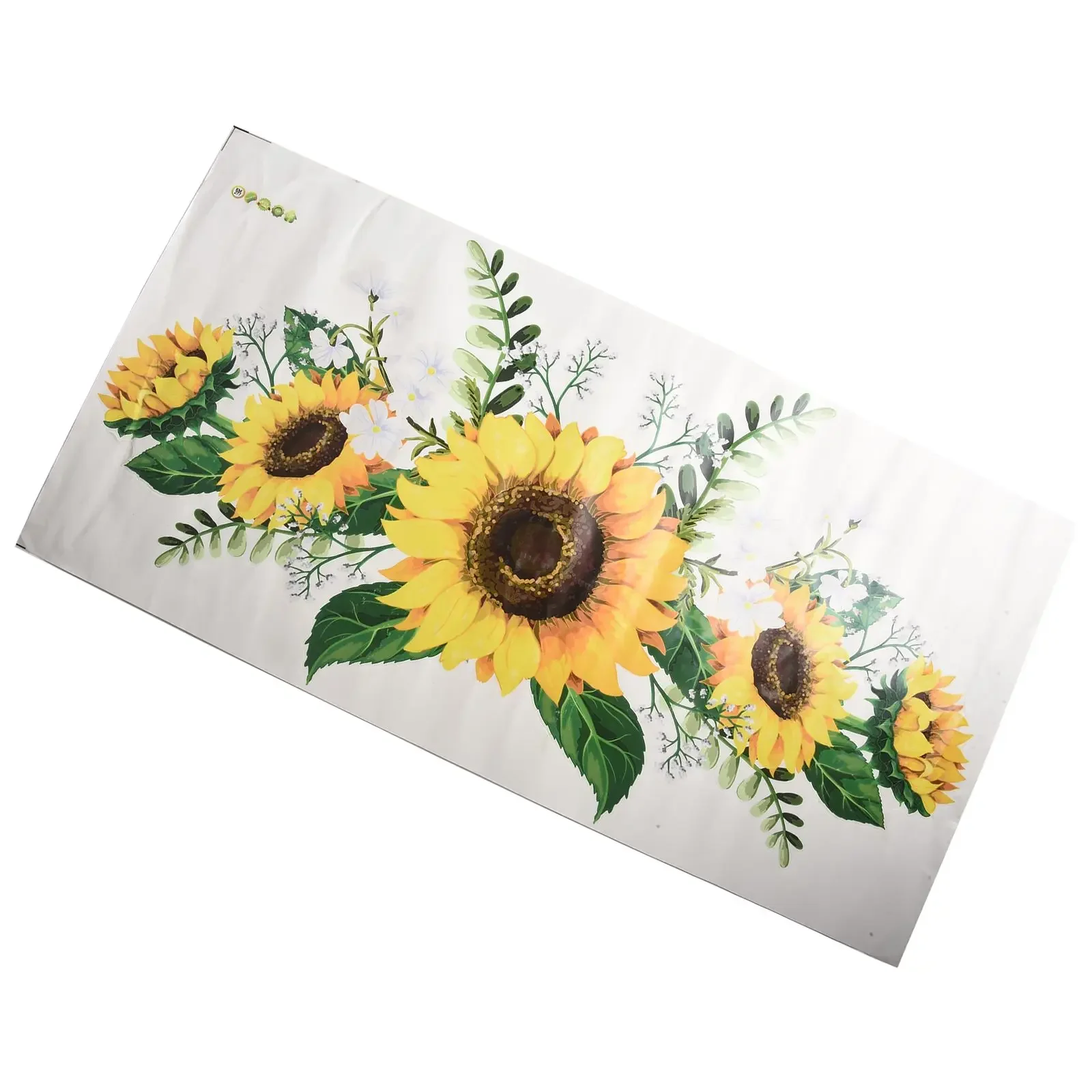 Wall Stickers 30*60cm Accessories Decorative Living Room Office Sunflower Wall Sticker Bedroom Creative Decals view 6