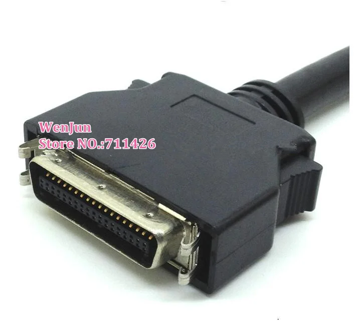 Imagem -04 - Cabo de Dados Scsi 36pin Scsi 36pin Macho para Macho Cabo Cn36 para Cn36 Bloco Terminal Breakout Conector Cabo para Terminal