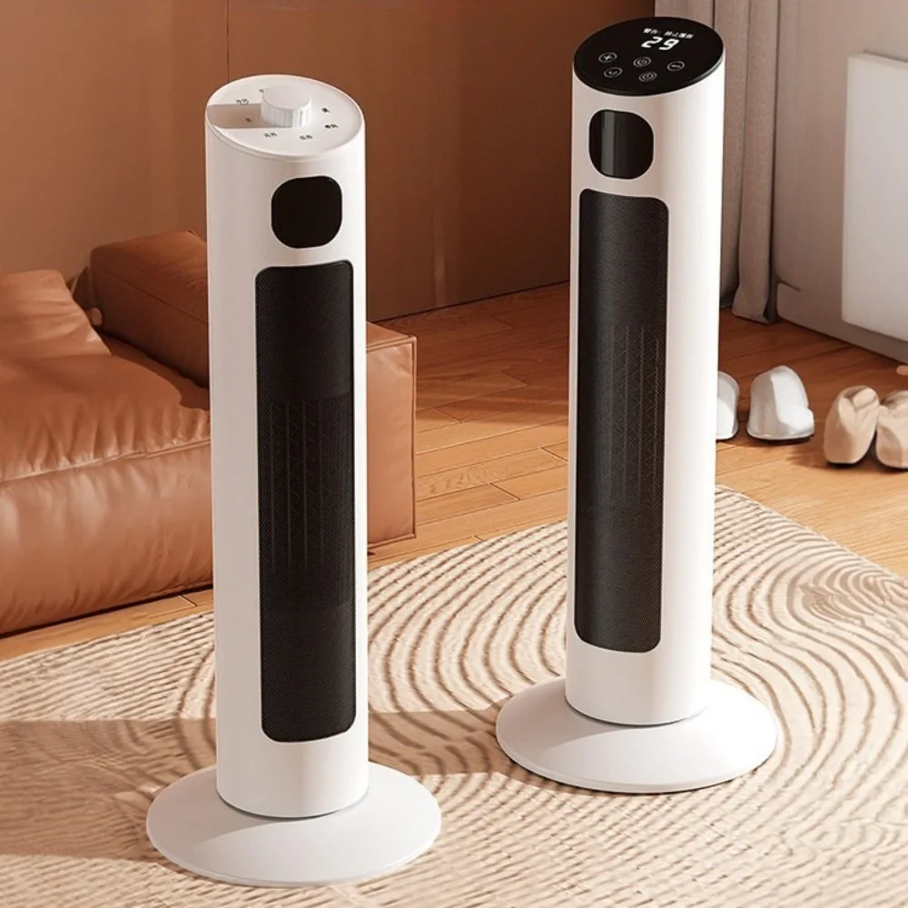 Vertical 2000W PTC Tower Heater Remote Control 90° Auto‑Swing Fast Heat Quiet Energy‑Saving For Bedroom Bathroom 220V