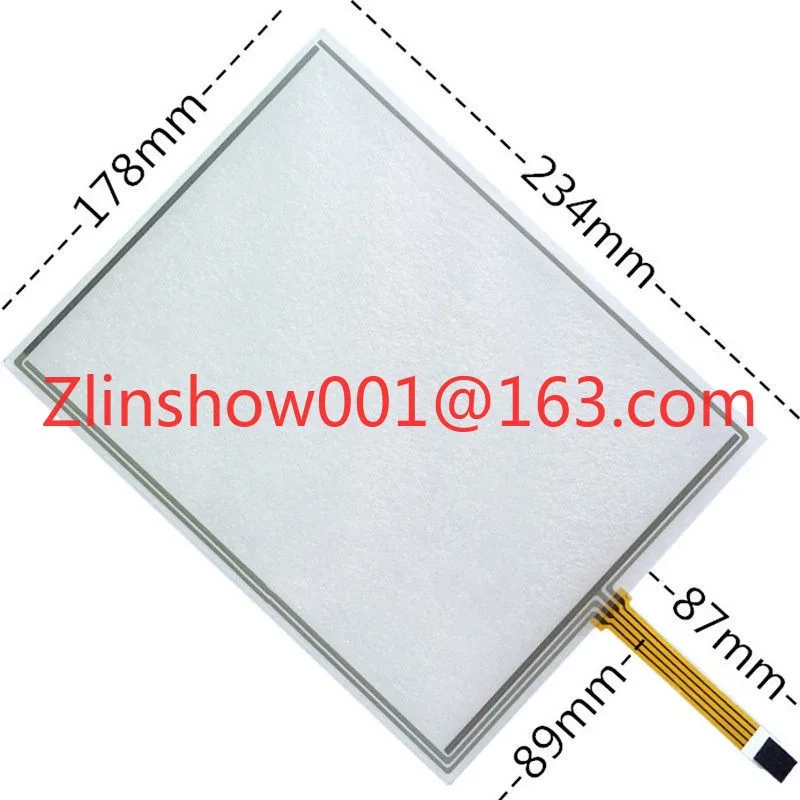 10.4-inch 4-wire resistive touch screen, industrial control, medical beauty computer LCD display, horizontal machine touch panel