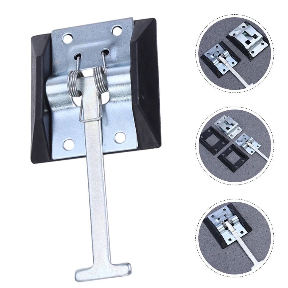 Soporte de puerta para Rv, Material fuerte, longevidad, varias propósitos, estabilidad confiable, pestillo de puerta de remolque de carga, 3 uds.