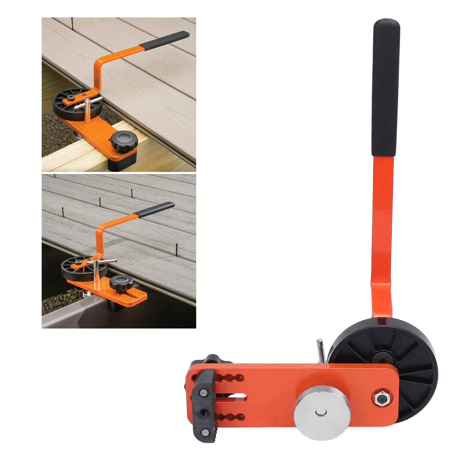 Lever Deck Board Bending Locking Straightening Tool Adjustable Fast Easy Installation Lever Deck Board Straightening Tool
