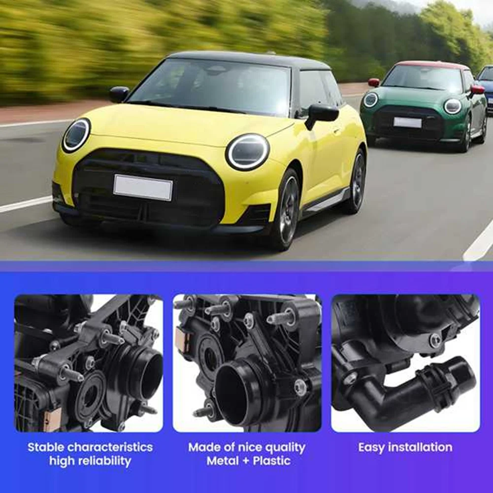 AC76-New Engine Thermostat 11538631943 11538843405 For BMW MINI B48 B38 X1 X2 F40 F44 F45 F46 F48 Replacement Parts