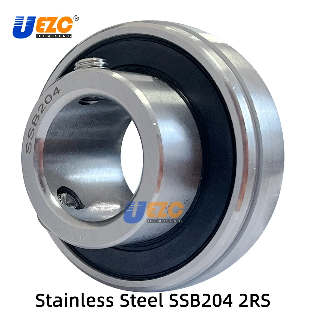

SSB204 Stainless steel Pillow Block Ball Bearing 20*47*25mm