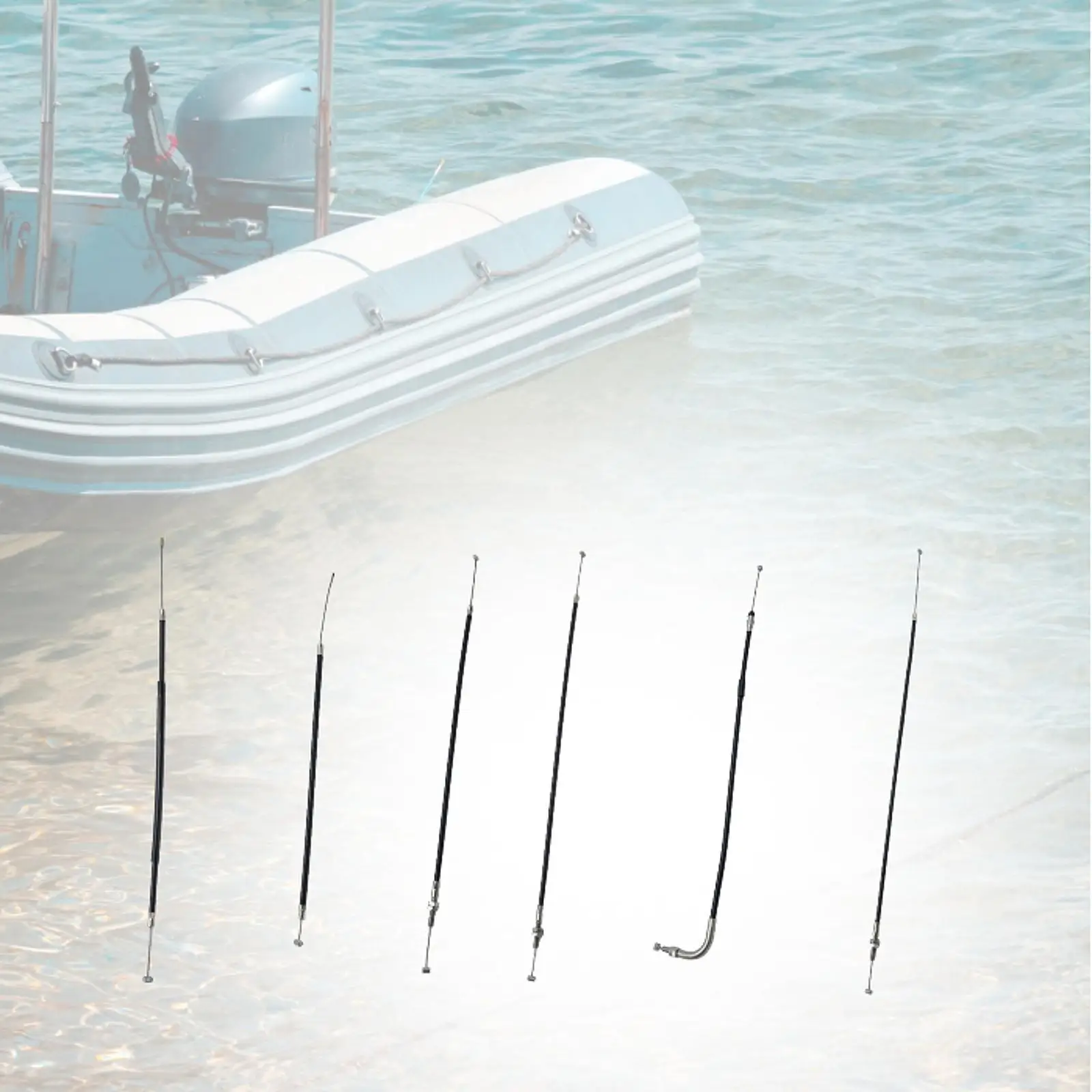 

Throttle Cable Sturdy Replace Parts Attachment Throttle Line for Yamaha