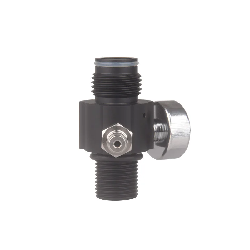 Imagem -04 - Mini Regulador de Pressão Compressor Hpa Cilindro de Gás Recarga Adaptador de Enchimento para Mergulho Acessórios de Aquário g1 214 Saída 04000psi