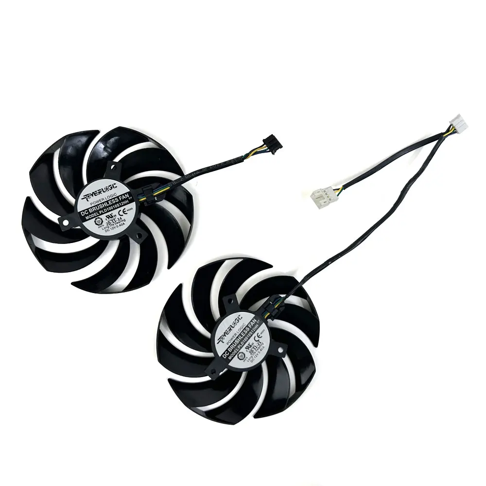 NEW Cooling Fan 4PIN 95MM PLD10010S12HH Graphics card fan For MSI Gaming GeForce RTX 4060 Ti 4070 Ventus 2X GPU Fan